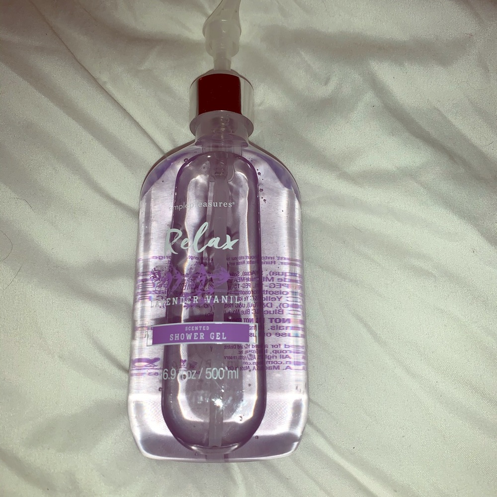 Lavender shower gel